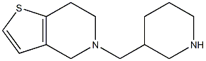 3-{4H,5H,6H,7H-thieno[3,2-c]pyridin-5-ylmethyl}piperidine|