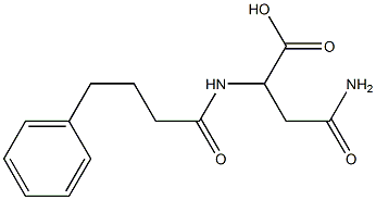 3-carbamoyl-2-(4-phenylbutanamido)propanoic acid
