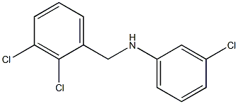3-chloro-N-[(2,3-dichlorophenyl)methyl]aniline