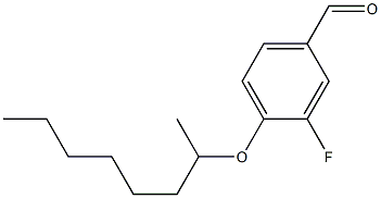 3-fluoro-4-(octan-2-yloxy)benzaldehyde