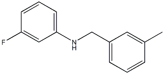 3-fluoro-N-[(3-methylphenyl)methyl]aniline