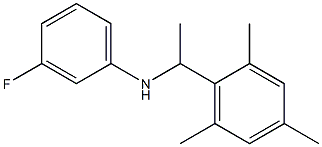 3-fluoro-N-[1-(2,4,6-trimethylphenyl)ethyl]aniline