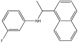3-fluoro-N-[1-(naphthalen-1-yl)ethyl]aniline