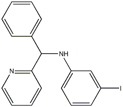 3-iodo-N-[phenyl(pyridin-2-yl)methyl]aniline|