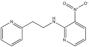 3-nitro-N-[2-(pyridin-2-yl)ethyl]pyridin-2-amine Structure