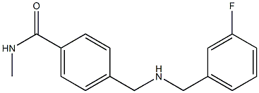 4-({[(3-fluorophenyl)methyl]amino}methyl)-N-methylbenzamide