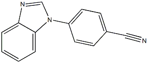 4-(1H-1,3-benzodiazol-1-yl)benzonitrile Structure