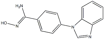 4-(1H-1,3-benzodiazol-1-yl)-N'-hydroxybenzene-1-carboximidamide