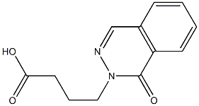 4-(1-oxo-1,2-dihydrophthalazin-2-yl)butanoic acid Structure