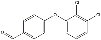 4-(2,3-dichlorophenoxy)benzaldehyde Structure