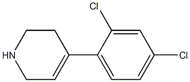 4-(2,4-dichlorophenyl)-1,2,3,6-tetrahydropyridine Structure