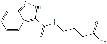 4-(2H-indazol-3-ylformamido)butanoic acid