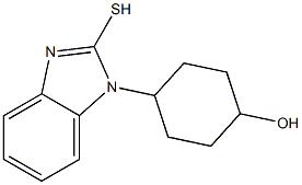 4-(2-sulfanyl-1H-1,3-benzodiazol-1-yl)cyclohexan-1-ol