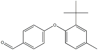 4-(2-tert-butyl-4-methylphenoxy)benzaldehyde|