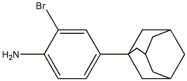 4-(adamantan-1-yl)-2-bromoaniline Structure