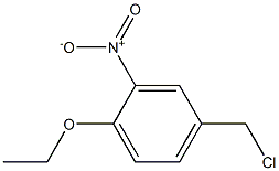 4-(chloromethyl)-1-ethoxy-2-nitrobenzene,,结构式
