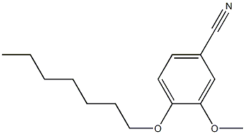  4-(heptyloxy)-3-methoxybenzonitrile