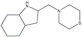 4-(octahydro-1H-indol-2-ylmethyl)thiomorpholine