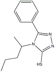 4-(pentan-2-yl)-5-phenyl-4H-1,2,4-triazole-3-thiol