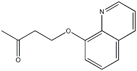 4-(quinolin-8-yloxy)butan-2-one