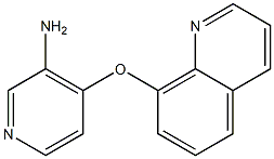 4-(quinolin-8-yloxy)pyridin-3-amine