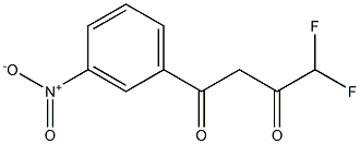 4,4-difluoro-1-(3-nitrophenyl)butane-1,3-dione