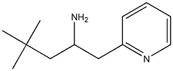 4,4-dimethyl-1-(pyridin-2-yl)pentan-2-amine Structure