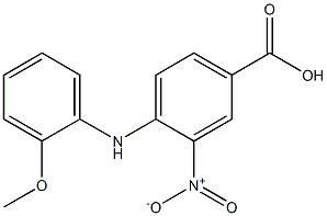 4-[(2-methoxyphenyl)amino]-3-nitrobenzoic acid