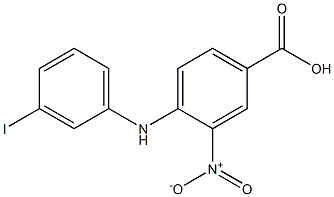 4-[(3-iodophenyl)amino]-3-nitrobenzoic acid
