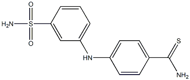 4-[(3-sulfamoylphenyl)amino]benzene-1-carbothioamide