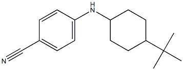 4-[(4-tert-butylcyclohexyl)amino]benzonitrile