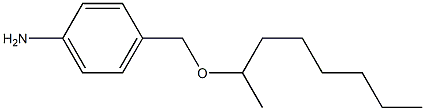 4-[(octan-2-yloxy)methyl]aniline Structure