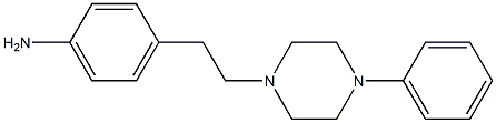 4-[2-(4-phenylpiperazin-1-yl)ethyl]aniline Structure