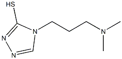 4-[3-(dimethylamino)propyl]-4H-1,2,4-triazole-3-thiol Structure