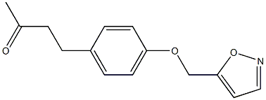 4-[4-(1,2-oxazol-5-ylmethoxy)phenyl]butan-2-one