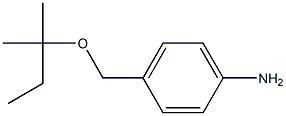 4-{[(2-methylbutan-2-yl)oxy]methyl}aniline