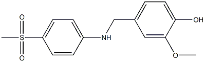 4-{[(4-methanesulfonylphenyl)amino]methyl}-2-methoxyphenol