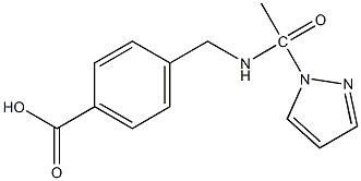 4-{[1-(1H-pyrazol-1-yl)acetamido]methyl}benzoic acid