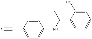  4-{[1-(2-hydroxyphenyl)ethyl]amino}benzonitrile