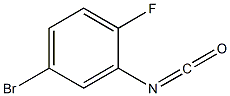 4-bromo-1-fluoro-2-isocyanatobenzene Structure