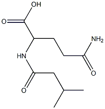 4-carbamoyl-2-(3-methylbutanamido)butanoic acid