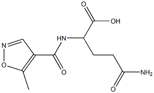 4-carbamoyl-2-[(5-methyl-1,2-oxazol-4-yl)formamido]butanoic acid