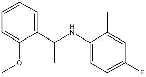4-fluoro-N-[1-(2-methoxyphenyl)ethyl]-2-methylaniline