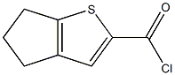 4H,5H,6H-cyclopenta[b]thiophene-2-carbonyl chloride 结构式