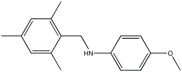 4-methoxy-N-[(2,4,6-trimethylphenyl)methyl]aniline