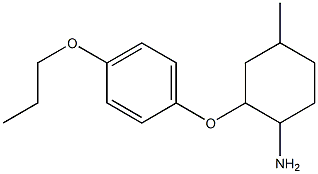 4-methyl-2-(4-propoxyphenoxy)cyclohexan-1-amine