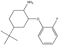 4-tert-butyl-2-(2-fluorophenoxy)cyclohexan-1-amine