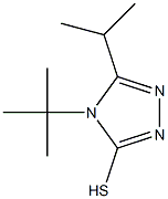 4-tert-butyl-5-(propan-2-yl)-4H-1,2,4-triazole-3-thiol