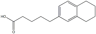 5-(5,6,7,8-tetrahydronaphthalen-2-yl)pentanoic acid