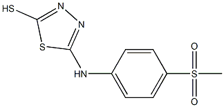 5-[(4-methanesulfonylphenyl)amino]-1,3,4-thiadiazole-2-thiol